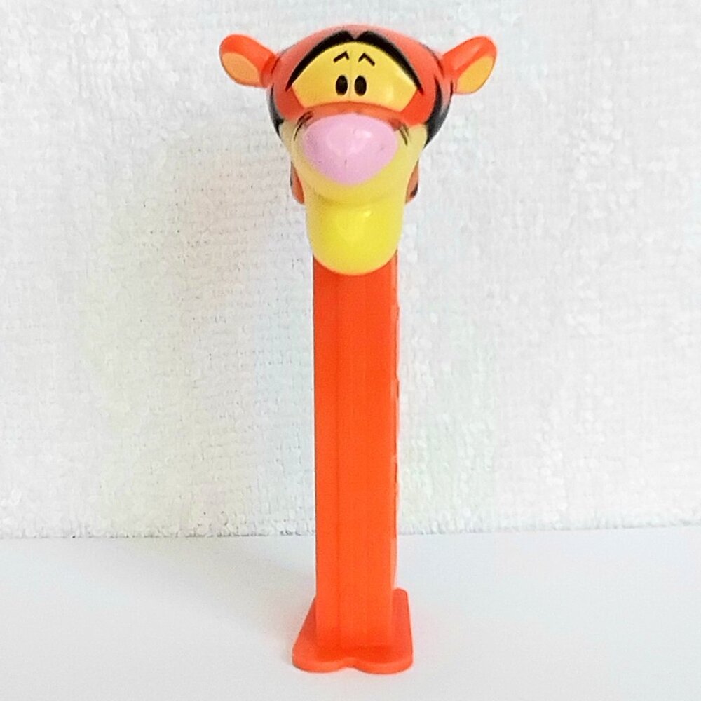 4/$20 NM/M Disney's Tigger on Orange PEZ Dispenser!!